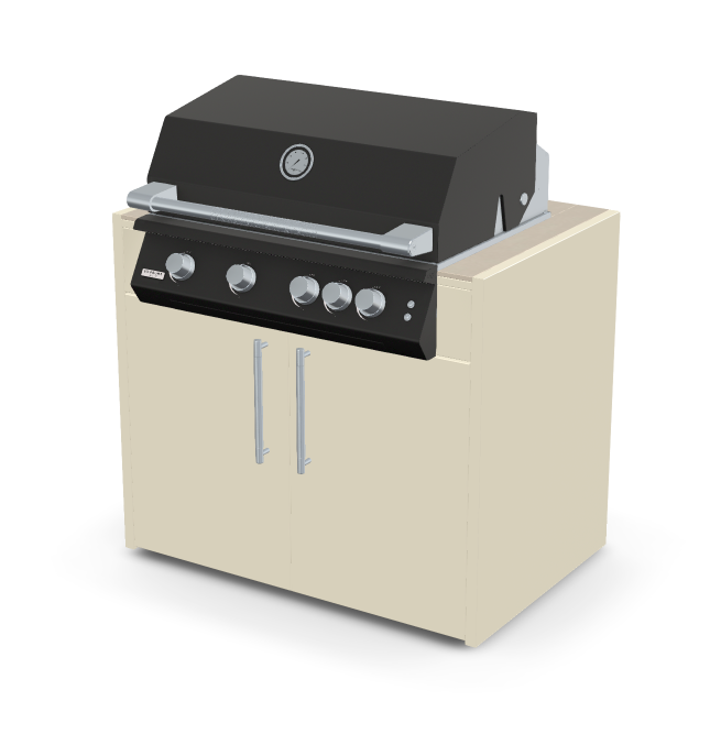Brabura Fusion 400 RM Modul| Neustes Edelstahlmodell, Grillrost aus Edelstahl, für 1 - 15 Personen, Detailansicht 47