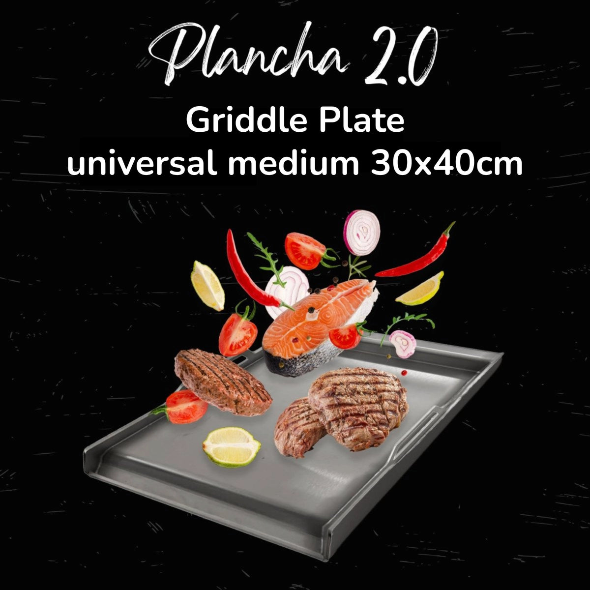 BABOSSA Plancha 2.0, Universal Medium, Grillzubehör