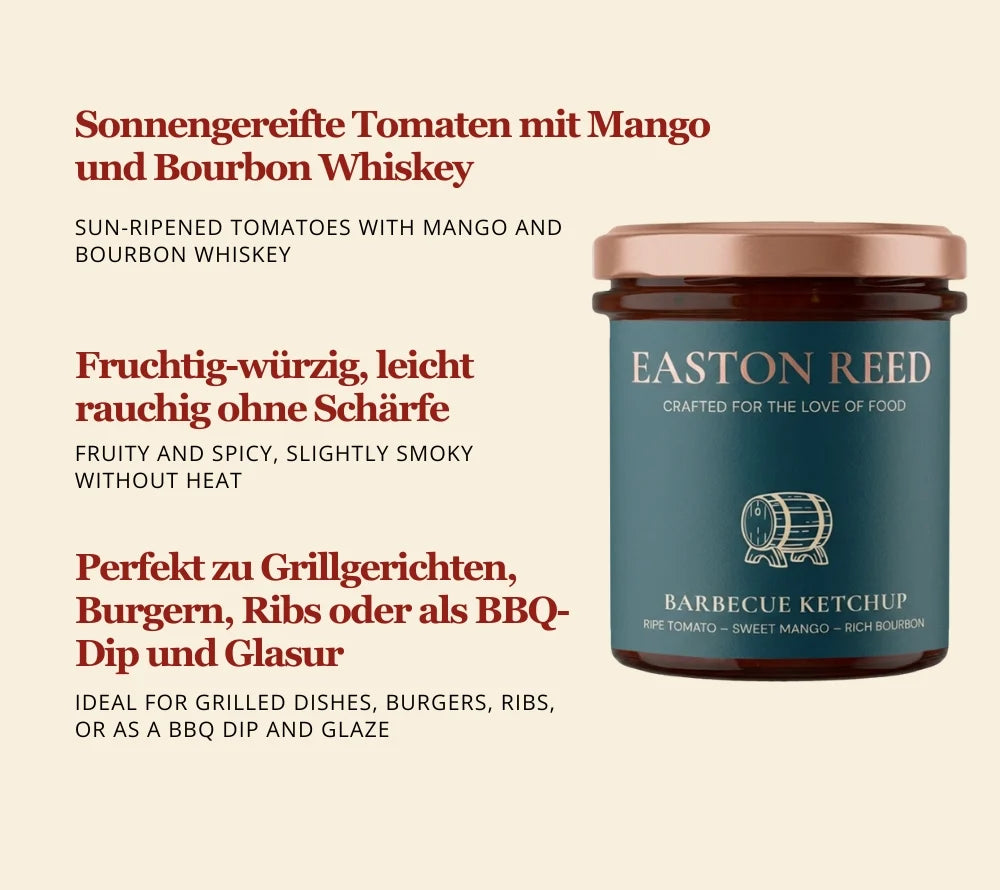 Stonewall Kitchen Stonewall Barbecue Ketchup von Easton Reed (280 ml-Glas), Detailansicht 4