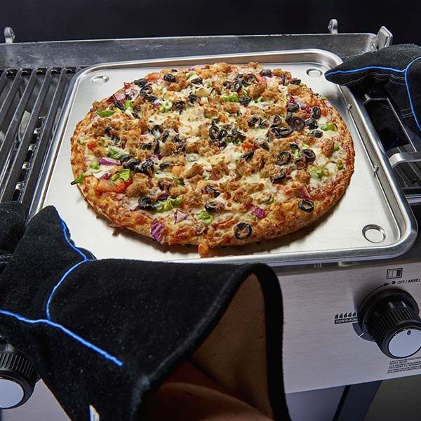 Broil King Grillhandschuhe, Leder 2Stk., Detailansicht 2
