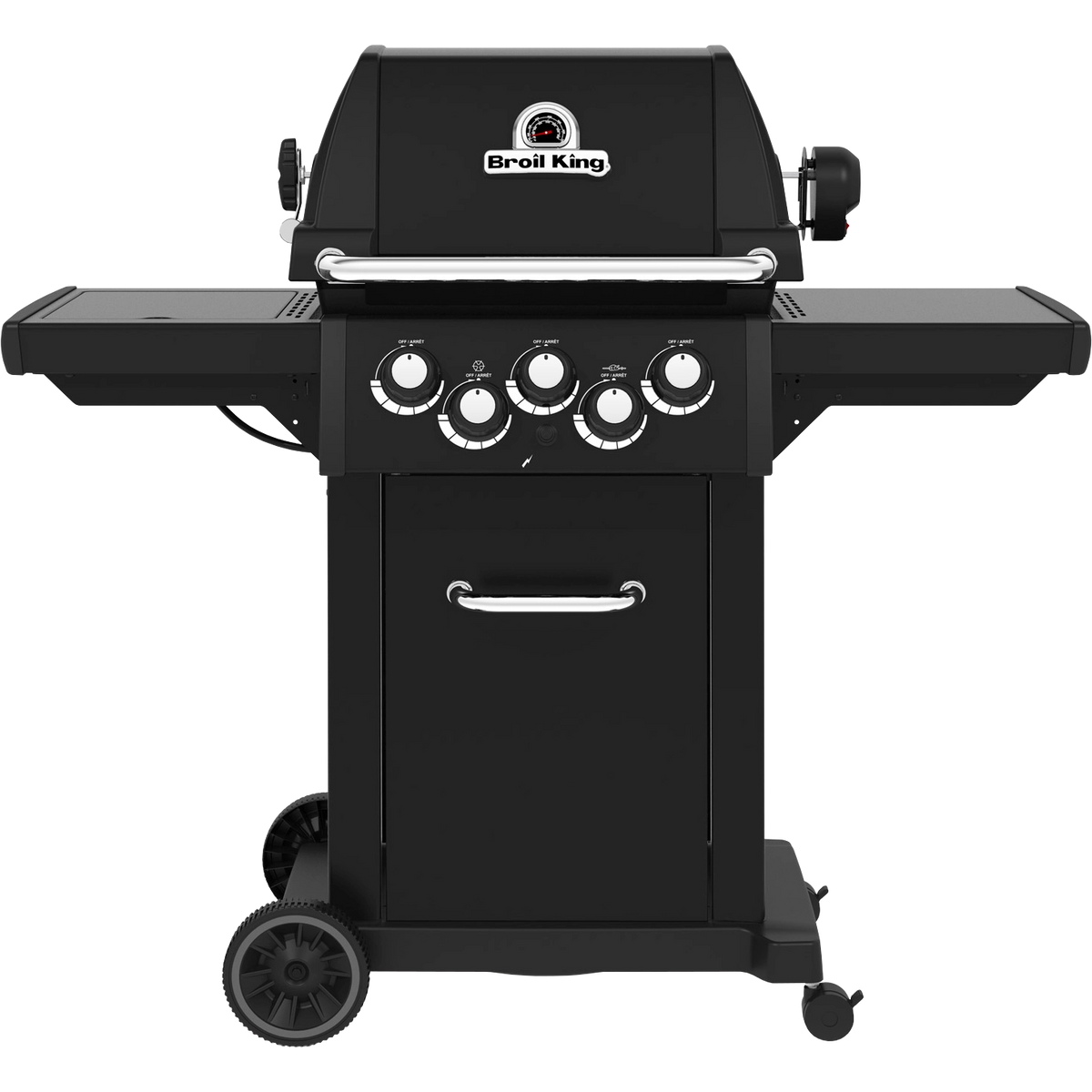 Broil King Royal 390 Shadow IR inkl. Drehspieß, Infrarotbrenner & Umrüstkit, Detailansicht 1
