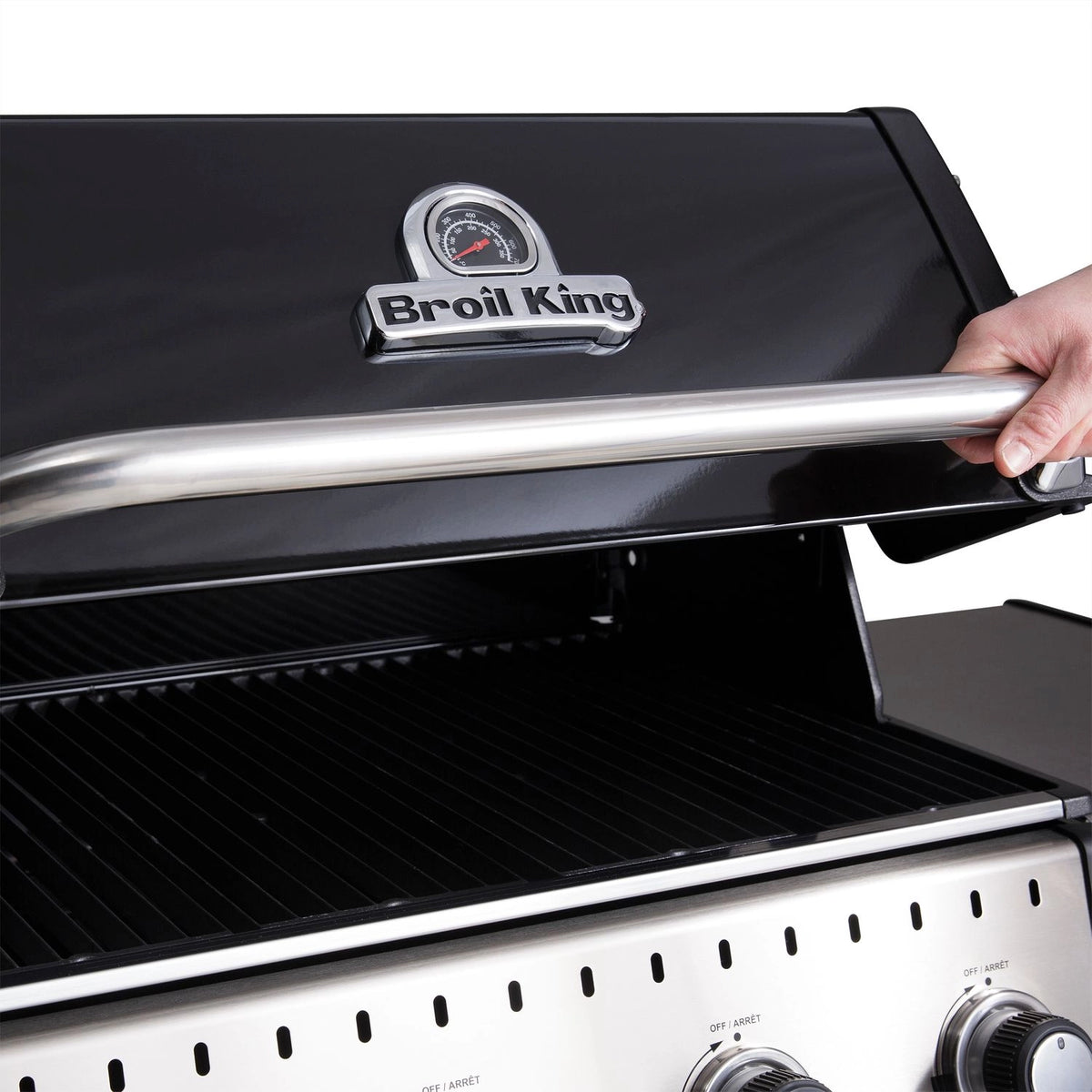 Broil King Baron 490 inkl. Drehspieß - Auslaufmodell, Grillrost aus Gusseisen, für 1 - 12 Personen, Detailansicht 4