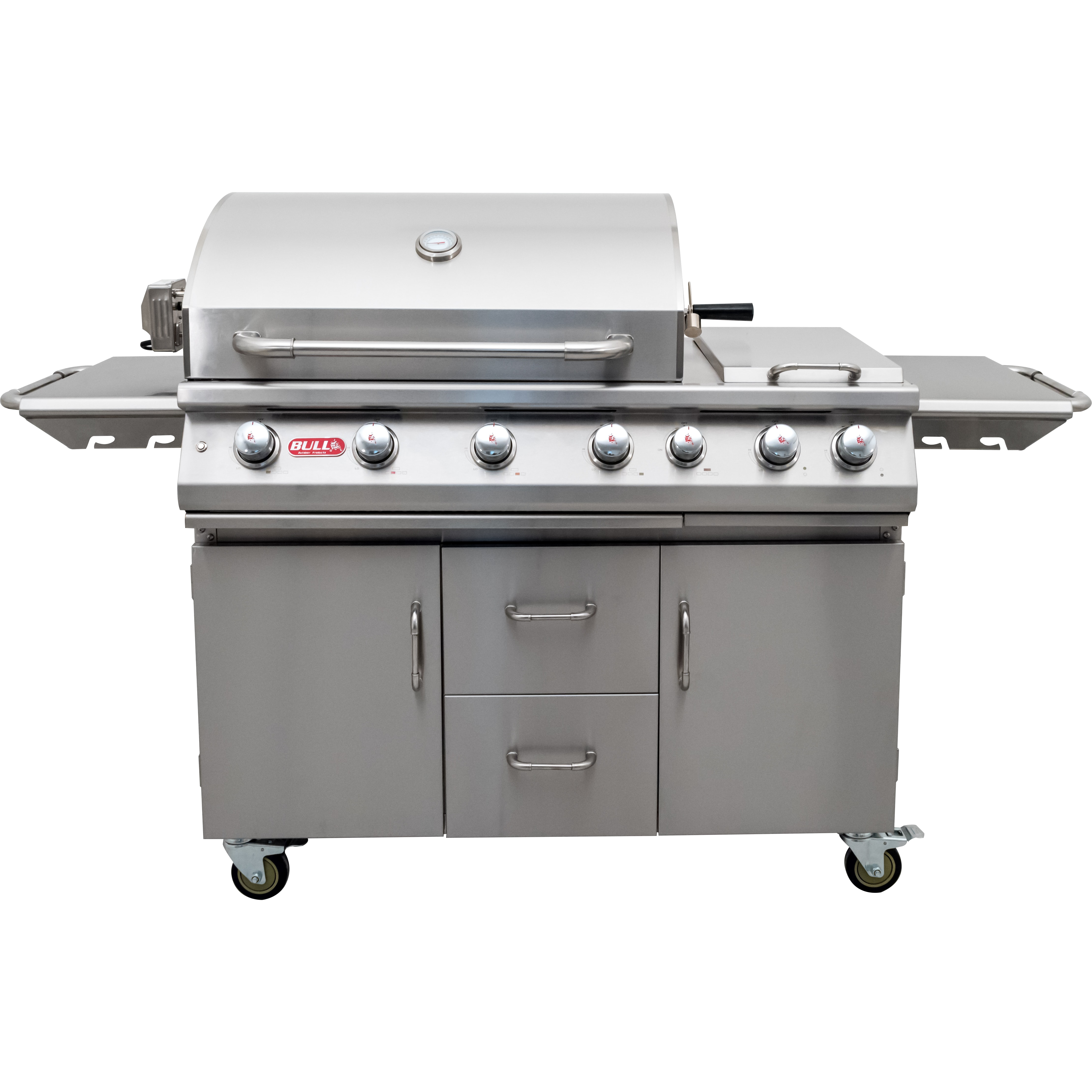 Bull 7Burner, Grillrost aus Edelstahl, für 1 - 24 Personen