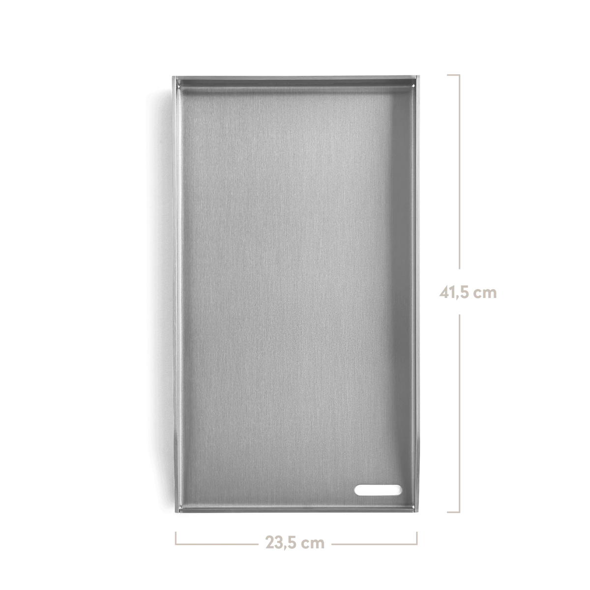 Burnhard Plancha Grillplatte passend für FRED| 41, 5 x 23, 5 x 3, 5 cm, Grillzubehör, Detailansicht 1