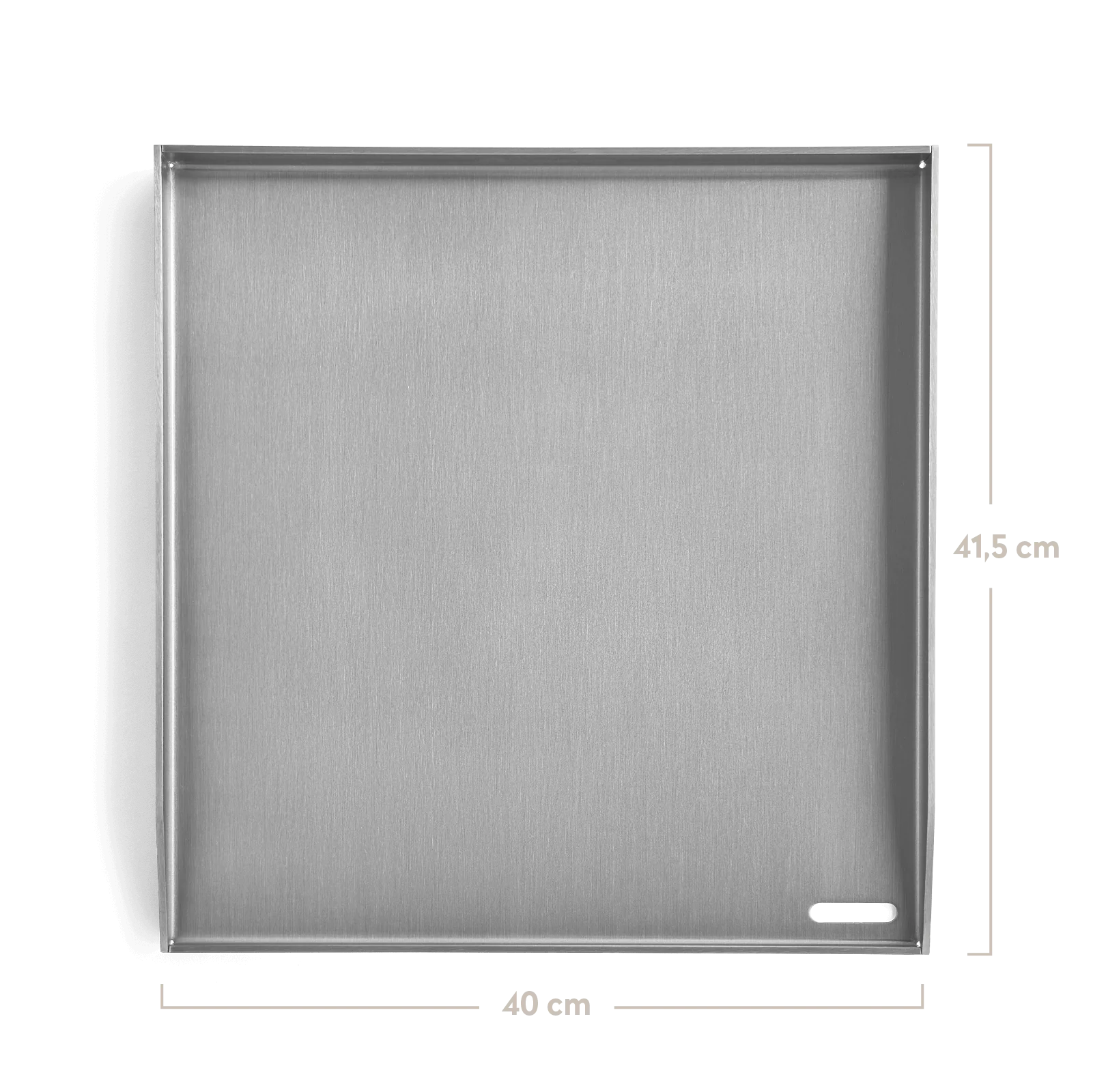 Burnhard Plancha Set mit 2tlg. Grillspachtel und Grillschaber Fred 41, 5 x 40, 0 cm, Grillzubehör, Detailansicht 1