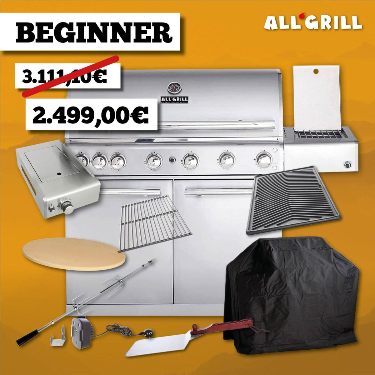 ALL'GRILL ALL’GRILL| Chef XL| Season Kickoff 2026!| Beginner, Grillbundle
