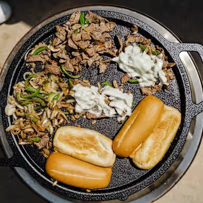 Solo Stove YUKON Gusseisen-Plancha mit Aufsatz, Grillzubehör, Detailansicht 2