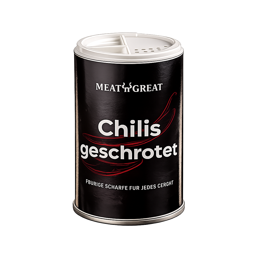 Meat 'n' Great Chilis geschrotet, Streuer, 70g, Gewürz, Detailansicht 1