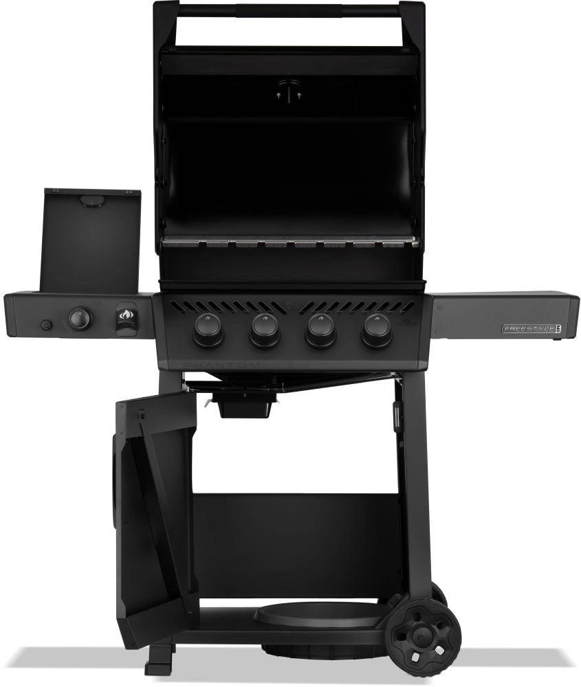Napoleon Phantom Freestyle PRO 425, mit Edelstahlrosten, Sizzle Zone und Tür, Mattschwarz| 2026, Grillrost, Detailansicht 4