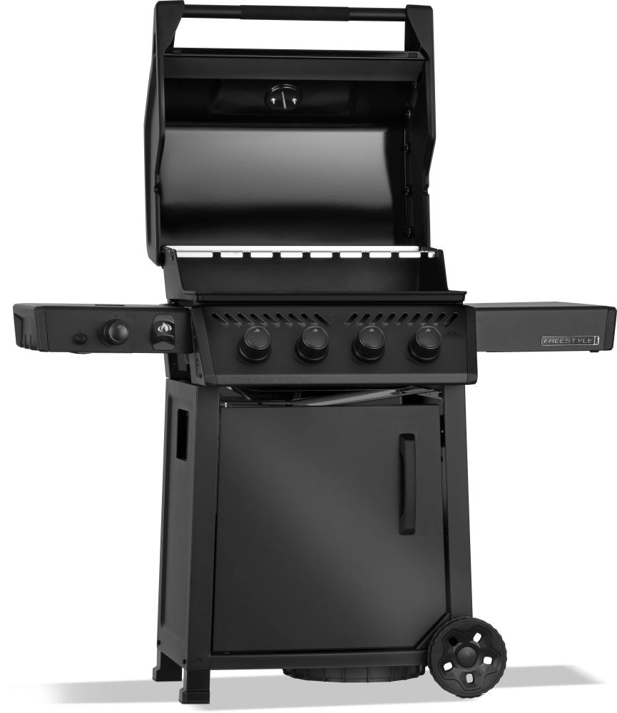Napoleon Phantom Freestyle PRO 425, mit Edelstahlrosten, Sizzle Zone und Tür, Mattschwarz| 2026, Grillrost, Detailansicht 3