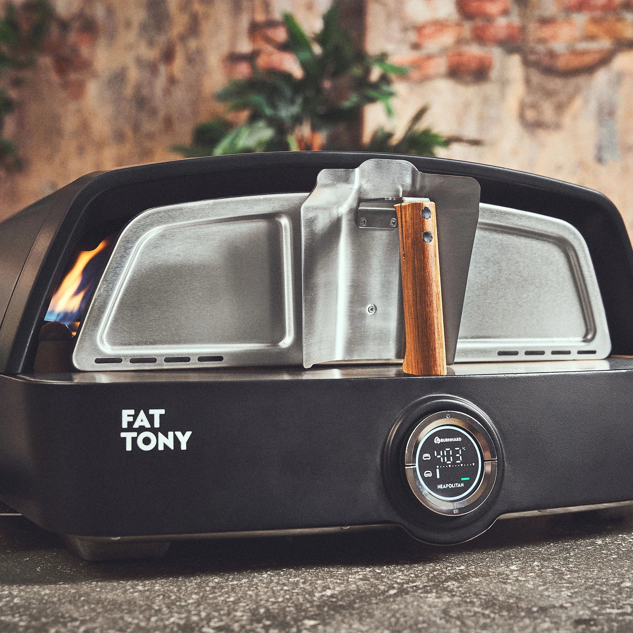 Burnhard Fat TONY Gas-Pizzaofen, Detailansicht 4