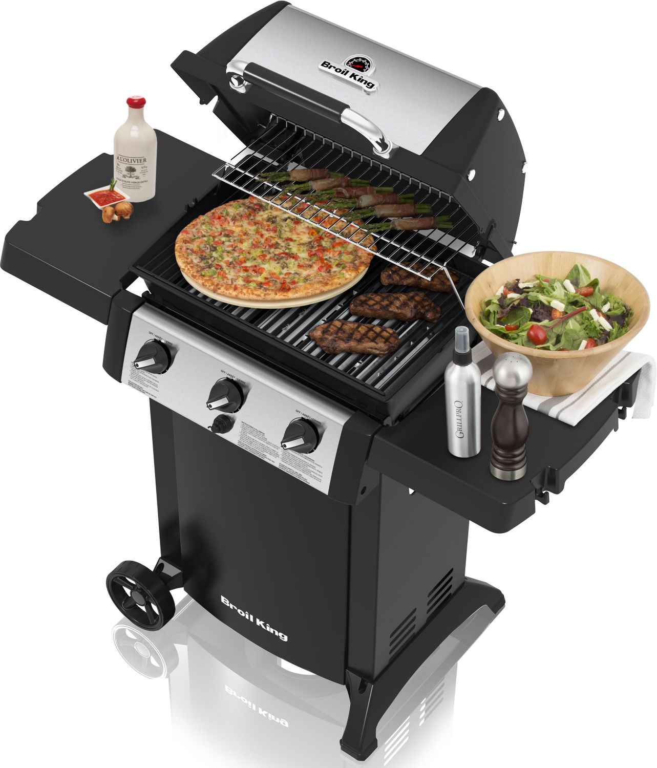 Broil King GEM 310, Grillrost aus Gusseisen, für 1 - 5 Personen, Detailansicht 11