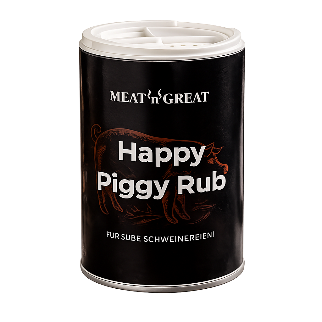 Meat 'n' Great Happy Piggy Rub, Streuer, 100g, Gewürz, Detailansicht 1