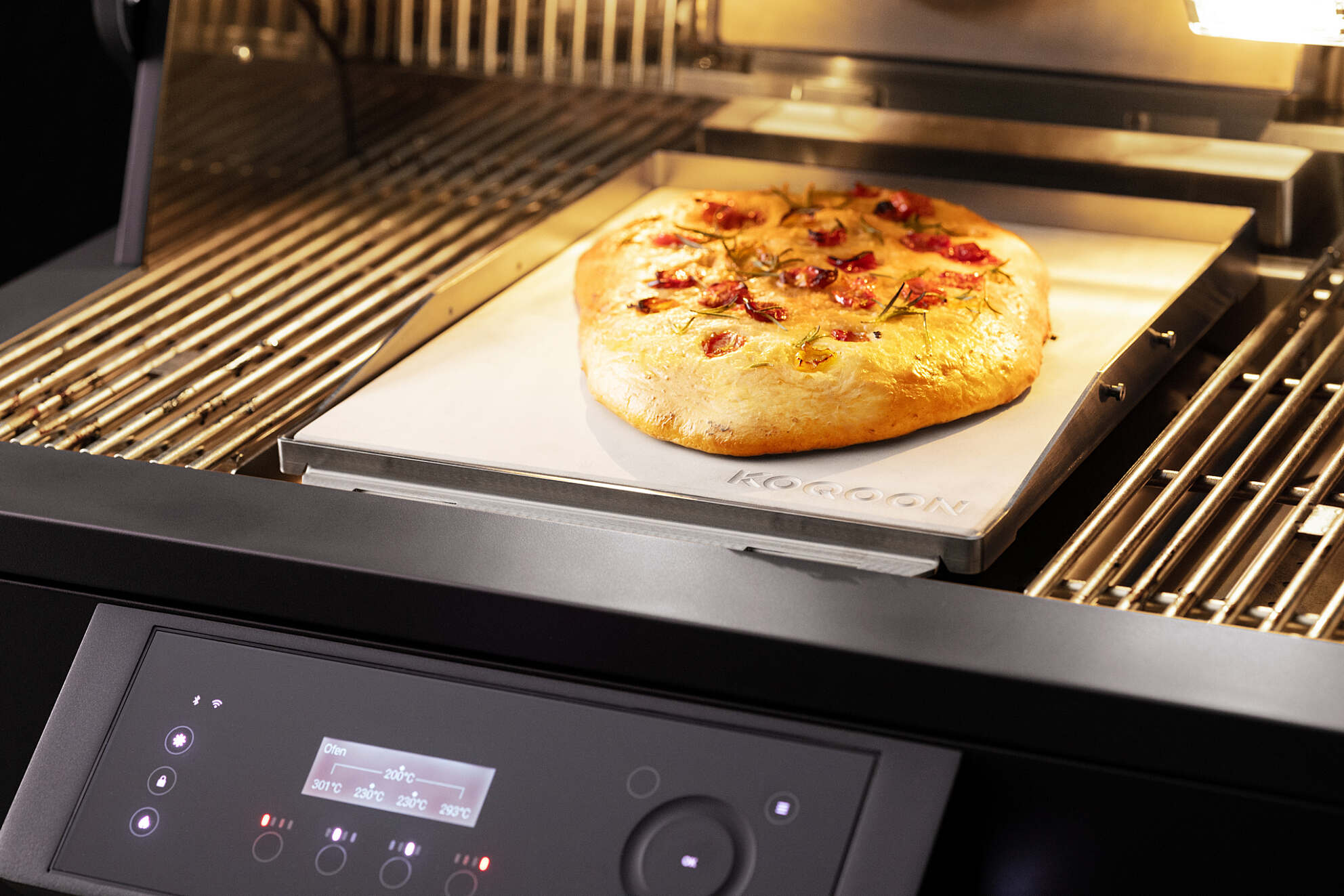 KOQOON Pizzastein ohne Rahmen, Detailansicht 1