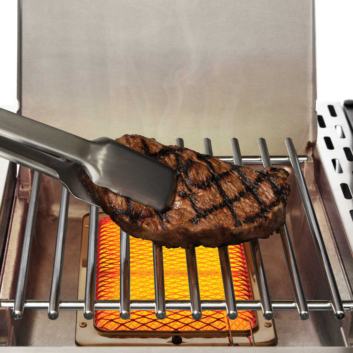 Broil King Regal S 590 IR inkl. Drehspieß Version 2025/ 2026, Grillrost aus Gusseisen, für 1 - 20 Personen, Detailansicht 7