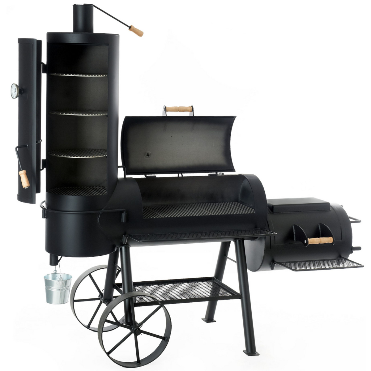 Joe´s Barbeque Smoker 16" Chuckwagon, Detailansicht 1