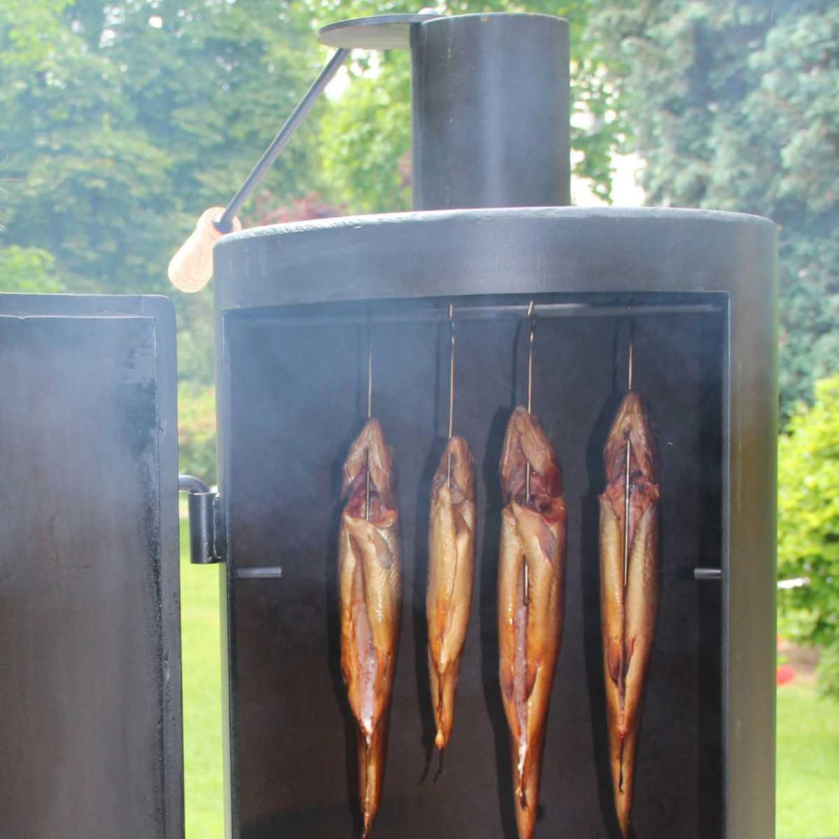 Joe´s Barbeque Smoker 16" Chuckwagon, Detailansicht 2