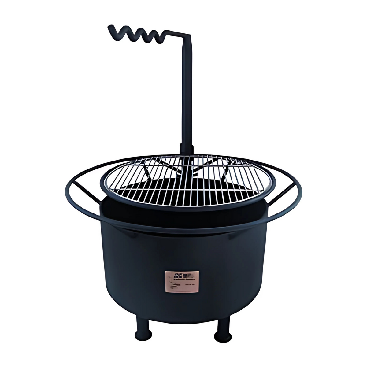 Joe´s Barbeque Campfire (inkl. Grillrost u. Schwenkarm), Grillrost aus Edelstahl, für 1 - 15 Personen
