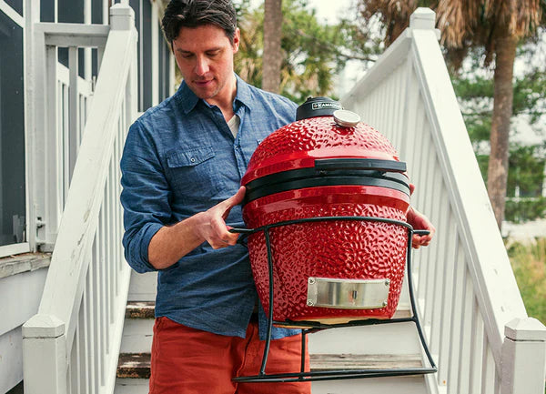 Kamado Joe Junior, Grillrost aus Edelstahl, für 1 - 3 Personen, Detailansicht 1