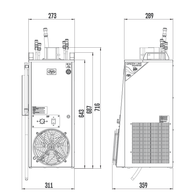 Lindr CWP-100 GreenLine 3 Grafik