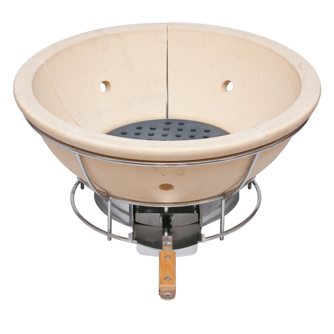 Monolith TWO.55 Smart-Flow (CLASSIC), Grillrost aus Edelstahl, für 1 - 10 Personen, Detailansicht 5