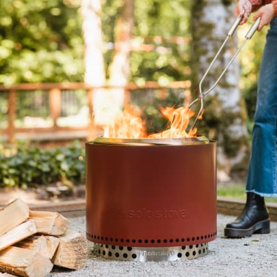Solo Stove BONFIRE + STAND 2.0 (Rot/ Mulberry), Detailansicht 1