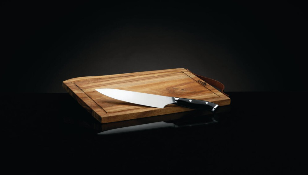 Napoleon President Edition Schneidebrett inkl. PRO Chef Messer, Detailansicht 2