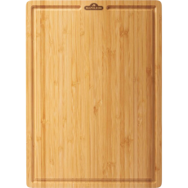 Napoleon Bambus Schneidebrett 37x27cm, passend für Seitenablage, Grillzubehör