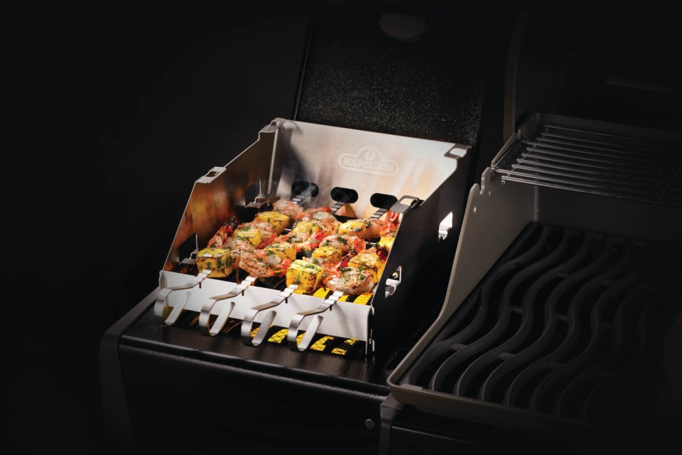 Napoleon Windschutz, Sizzle Zone klein, Grillzubehör, Detailansicht 6