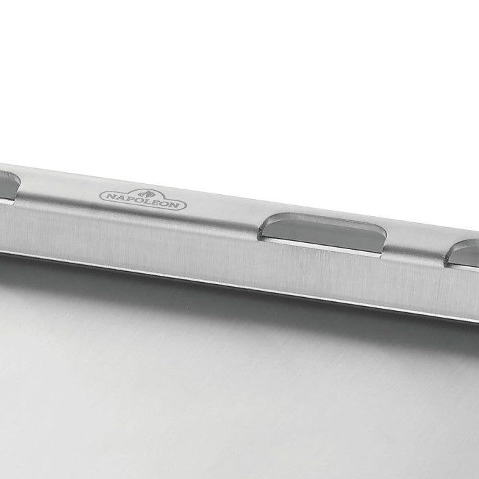 Napoleon Full Size Edelstahl Plancha für Rogue 525, 625, Prestige & Prestige Pro & Einbaugrills 700er Serie, Detailansicht 7