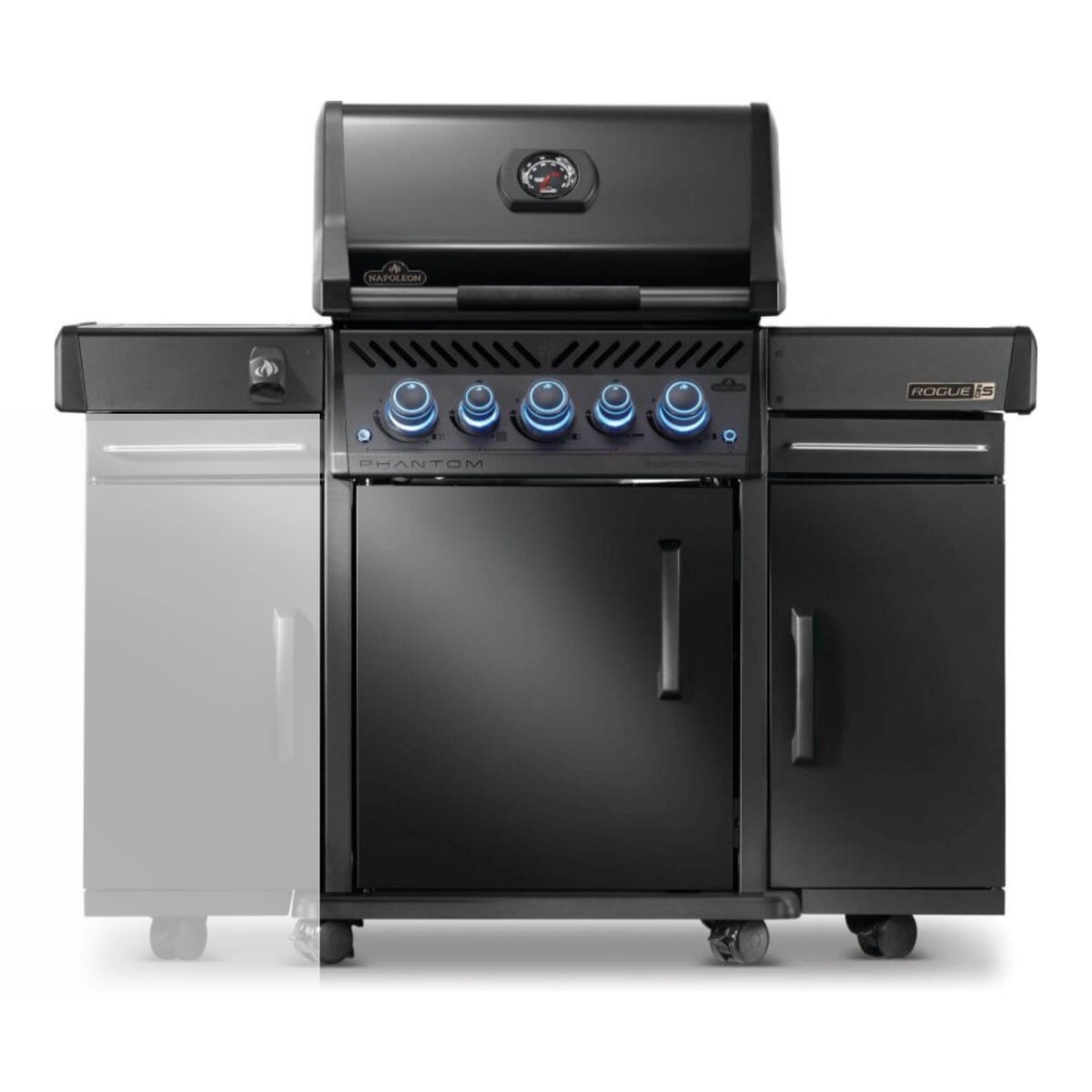 Napoleon Phantom RoguePRO-S425 mit einem Seitenschrank