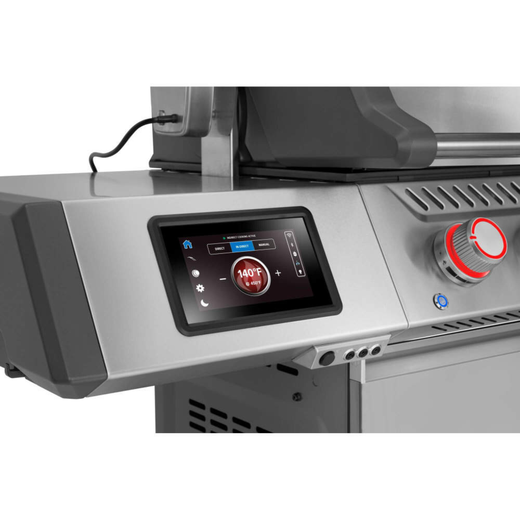 Napoleon Prestige PRO™ 500, Connected, Edelstahl, inkl. Drehspieß, Grillrost, für 1 - 12 Personen, Detailansicht 13