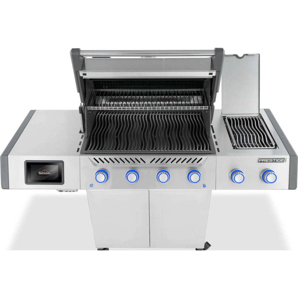 Napoleon Prestige PRO™ 500, Connected, Edelstahl, inkl. Drehspieß, Grillrost, für 1 - 12 Personen, Detailansicht 14