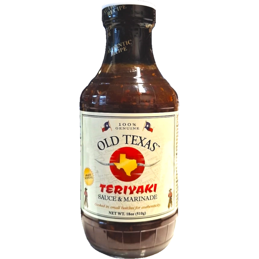Old Texas Teriyaki Sauce & Marinade, 455ml, Grillsauce