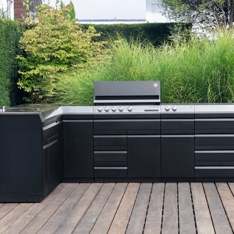 Otto Wilde S90° Eckmodul, Außenküche, Detailansicht 3