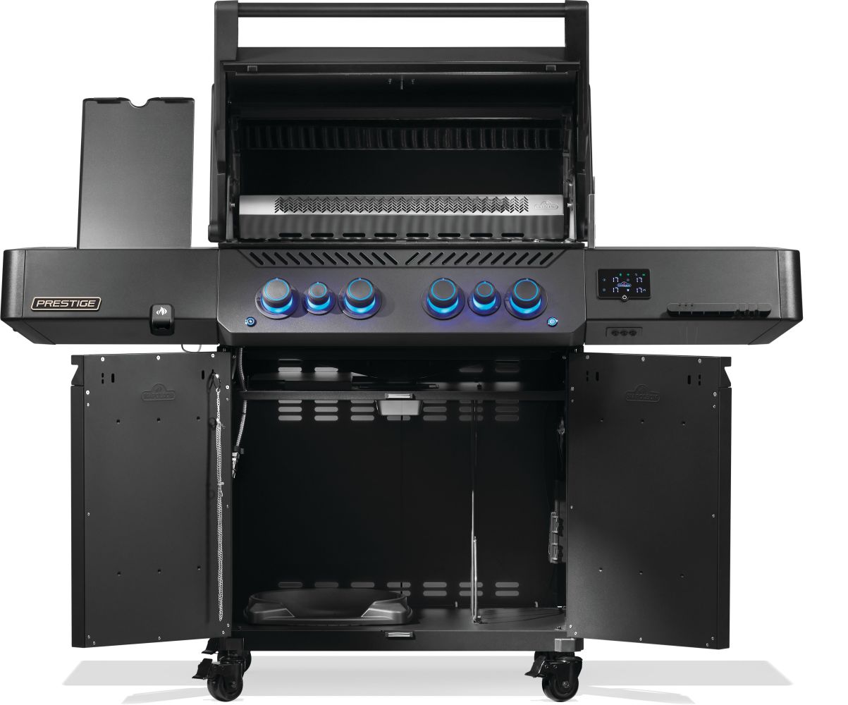 Napoleon Phantom Prestige 500, Connected, Edelstahlguss Roste, Mattschwarz| 2026, Grillrost, für 1 - 12, Detailansicht 6