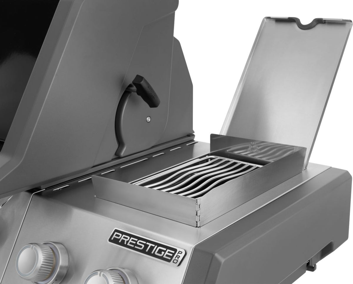 Napoleon Prestige PRO™ 500, Connected, Schwarz, inkl. Drehspieß, Grillrost aus Edelstahl, für 1 - 12, Detailansicht 7
