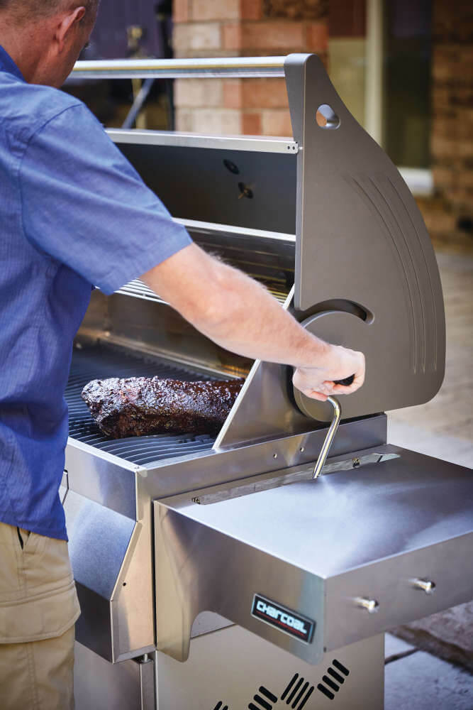 Napoleon PRO605 Holzkohlegrill, Grillrost aus Gusseisen, für 1 - 16 Personen, Detailansicht 6