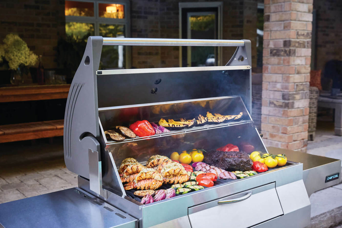 Napoleon PRO605 Holzkohlegrill, Grillrost aus Gusseisen, für 1 - 16 Personen, Detailansicht 4