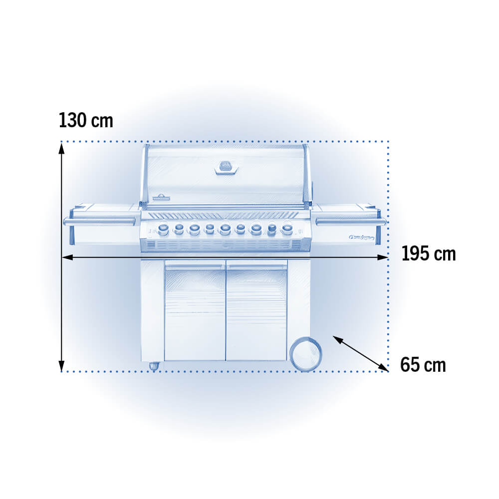 Napoleon Prestige PRO 665 Erdgas ohne Drehspieß, Grills, Detailansicht 1