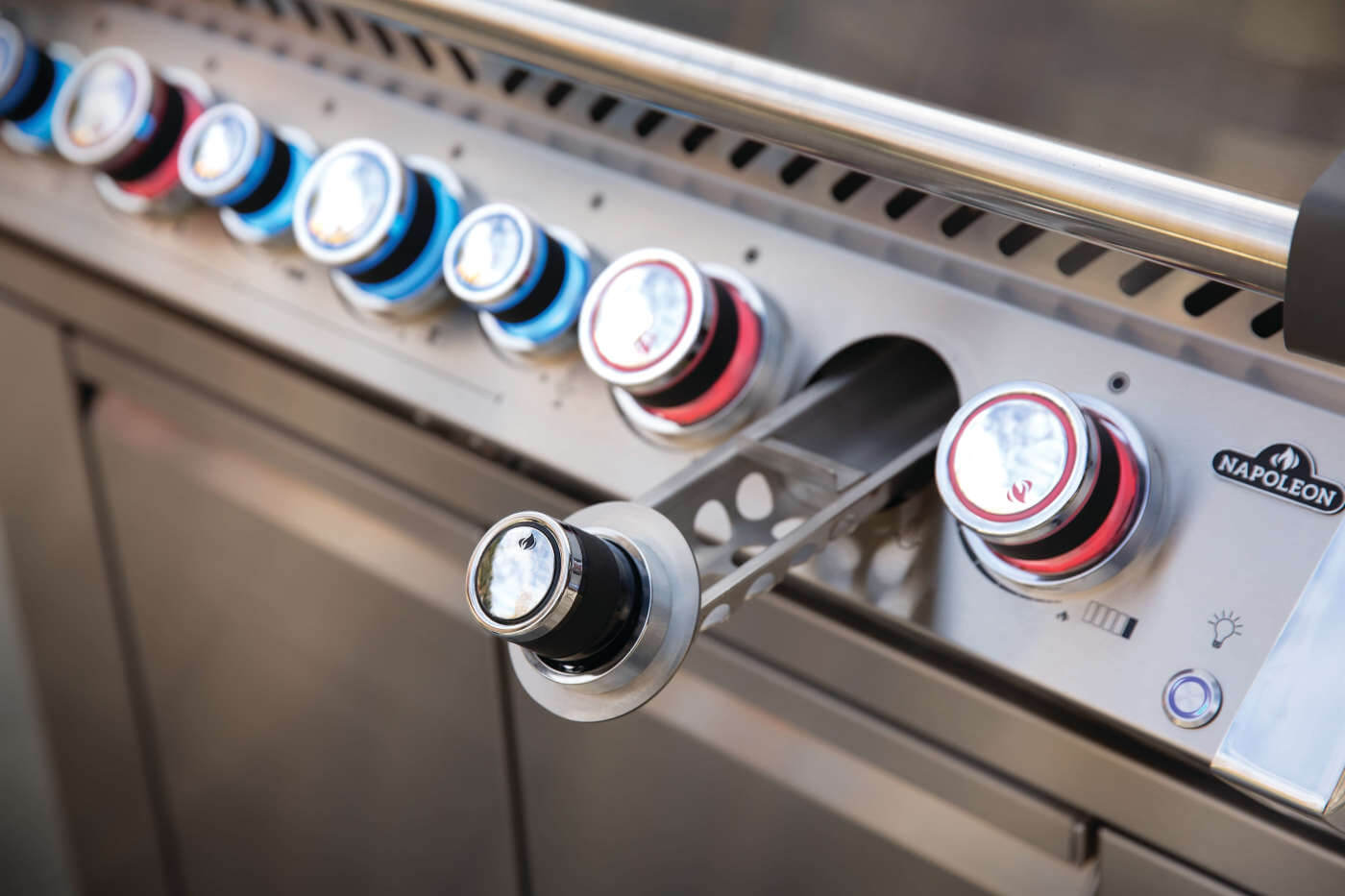 Napoleon Prestige PRO 665 Erdgas ohne Drehspieß, Grills, Detailansicht 6