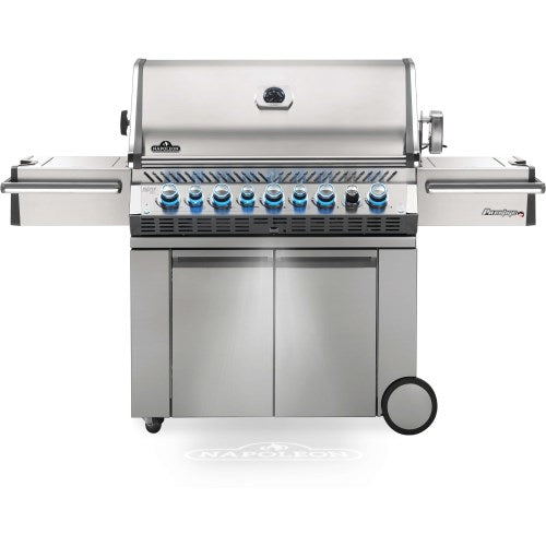 Napoleon Prestige Pro 665 inkl. Rotisserie, Grillrost aus Edelstahl, für 1 - 20 Personen