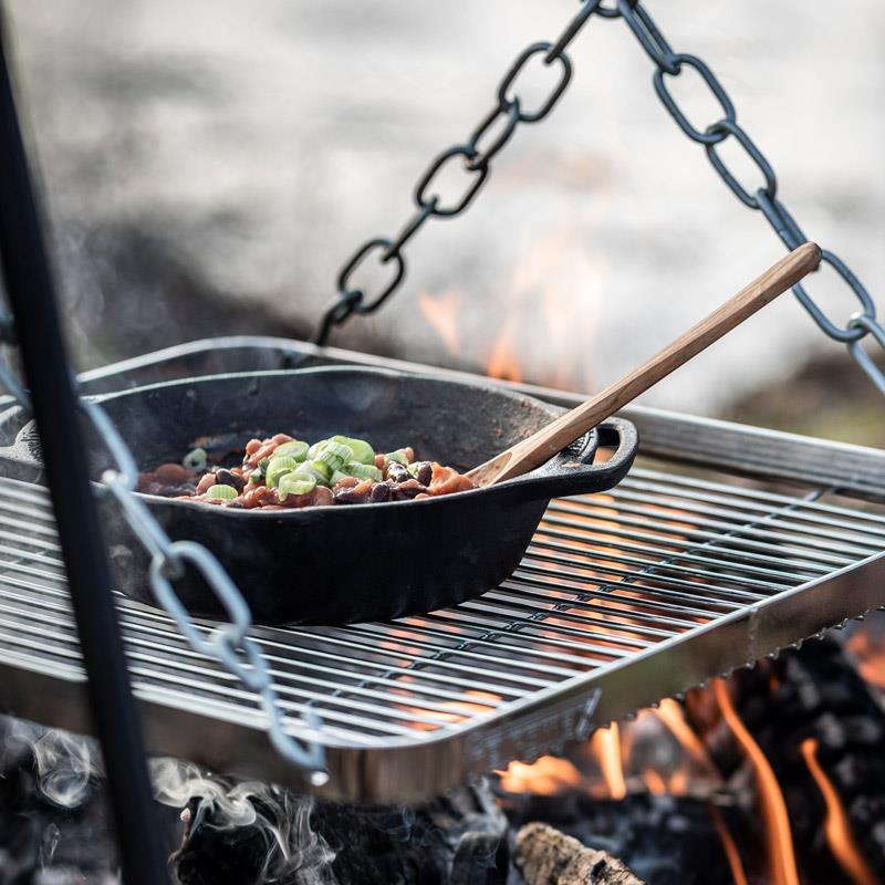 Petromax Feuerpfanne fp20h-t, mit zwei Henkeln, Grillzubehör, Detailansicht 1
