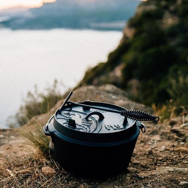 Petromax Dutch Oven ft9-t, ohne Füße, Grillzubehör, Detailansicht 2