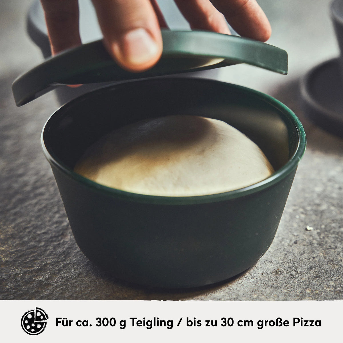 Burnhard Pizzaballenbox mit Deckel 6er-Set, Grillzubehör, Detailansicht 5