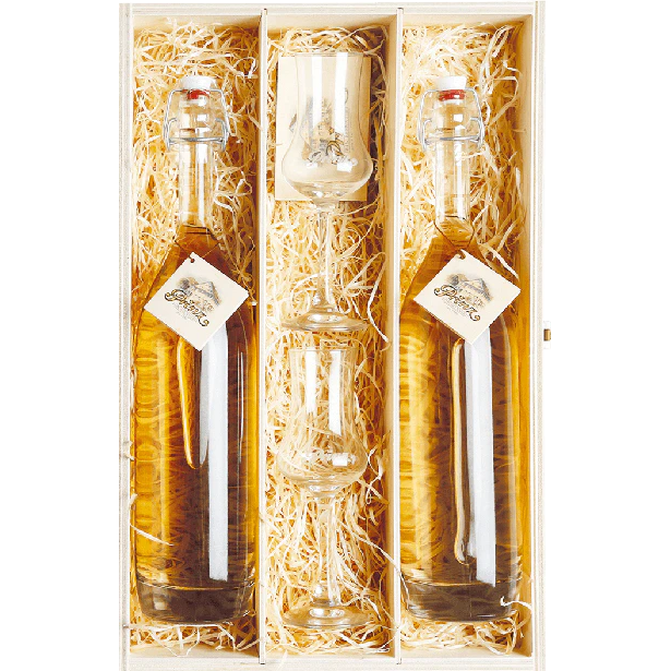 Prinz Holzfass Duo, Spirituosen
