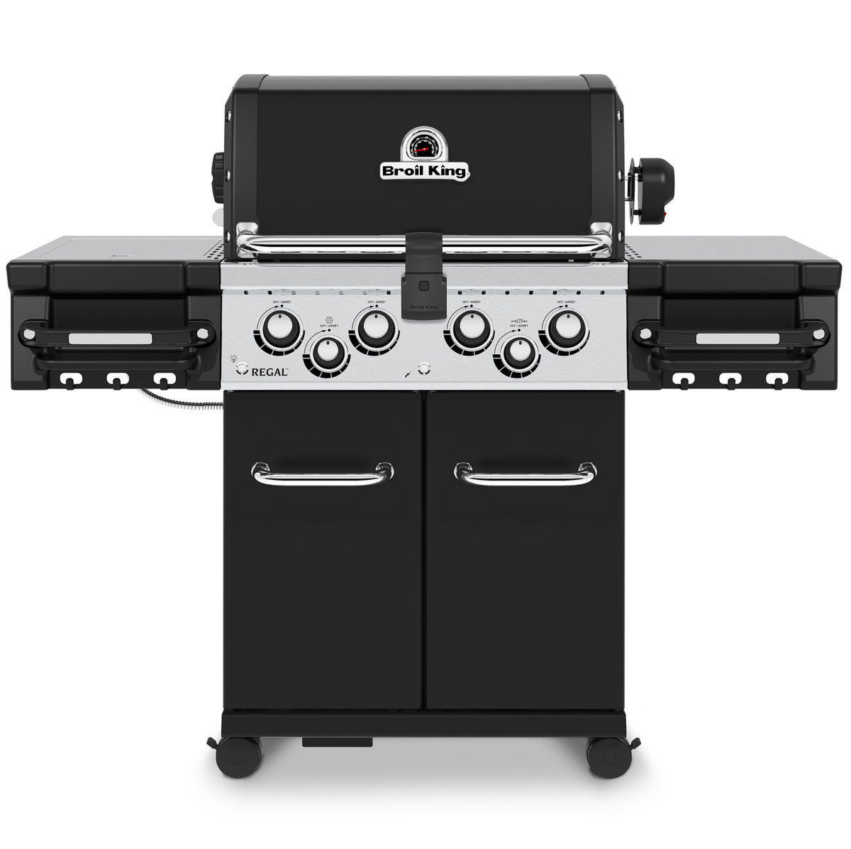 Broil King Regal 490 inkl. Drehspieß 2024/ 2025, Grillrost aus Gusseisen, für 1 - 12 Personen