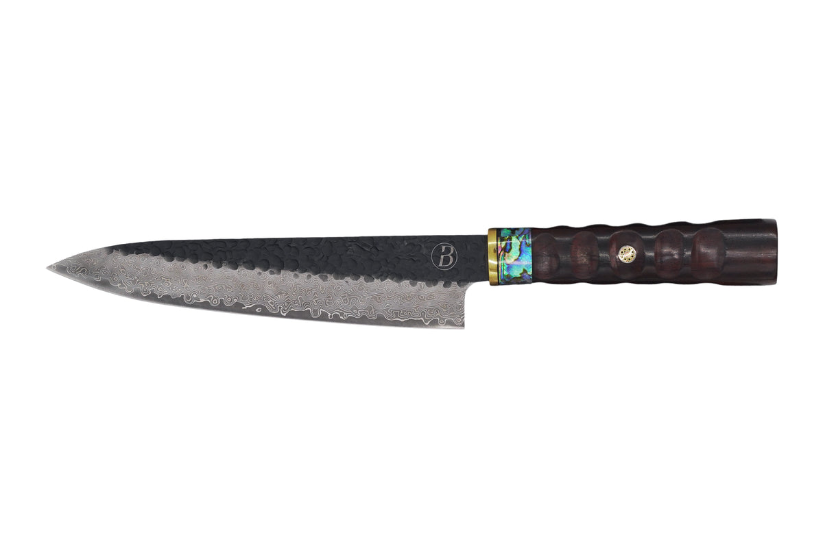 BABOSSA Heritage Chefmesser mit Griff aus Wüsteneisenholz, Messer