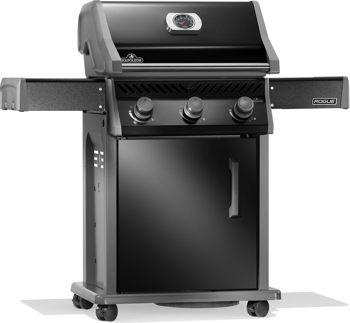 Napoleon Rogue 425, Schwarz (Modell 2026), Grillrost aus Gusseisen, für 1 - 8 Personen, Detailansicht 2
