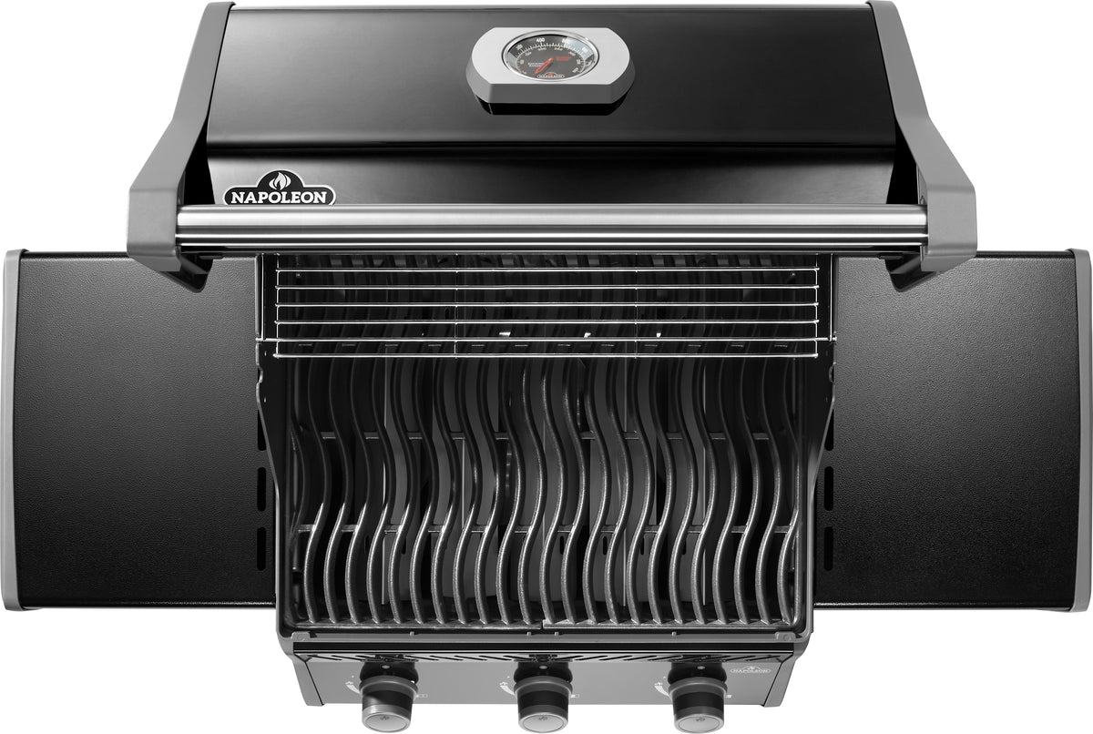 Napoleon Rogue 425, Schwarz (Modell 2026), Grillrost aus Gusseisen, für 1 - 8 Personen, Detailansicht 6